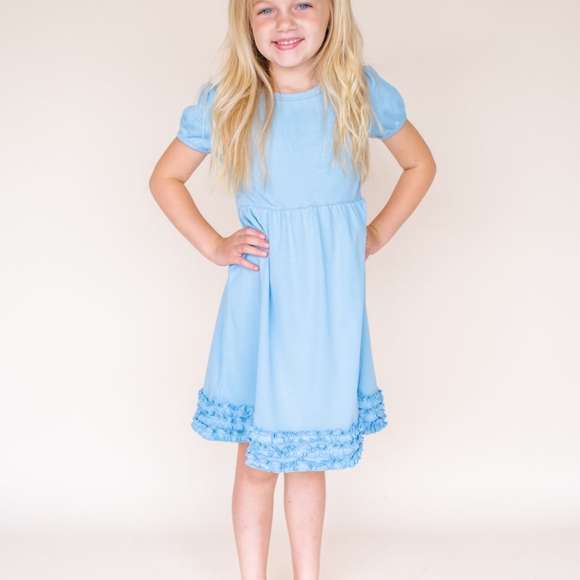 NEW 2 ARB Blanks Ruffle Dresses Size 6 - Picture 2 of 4